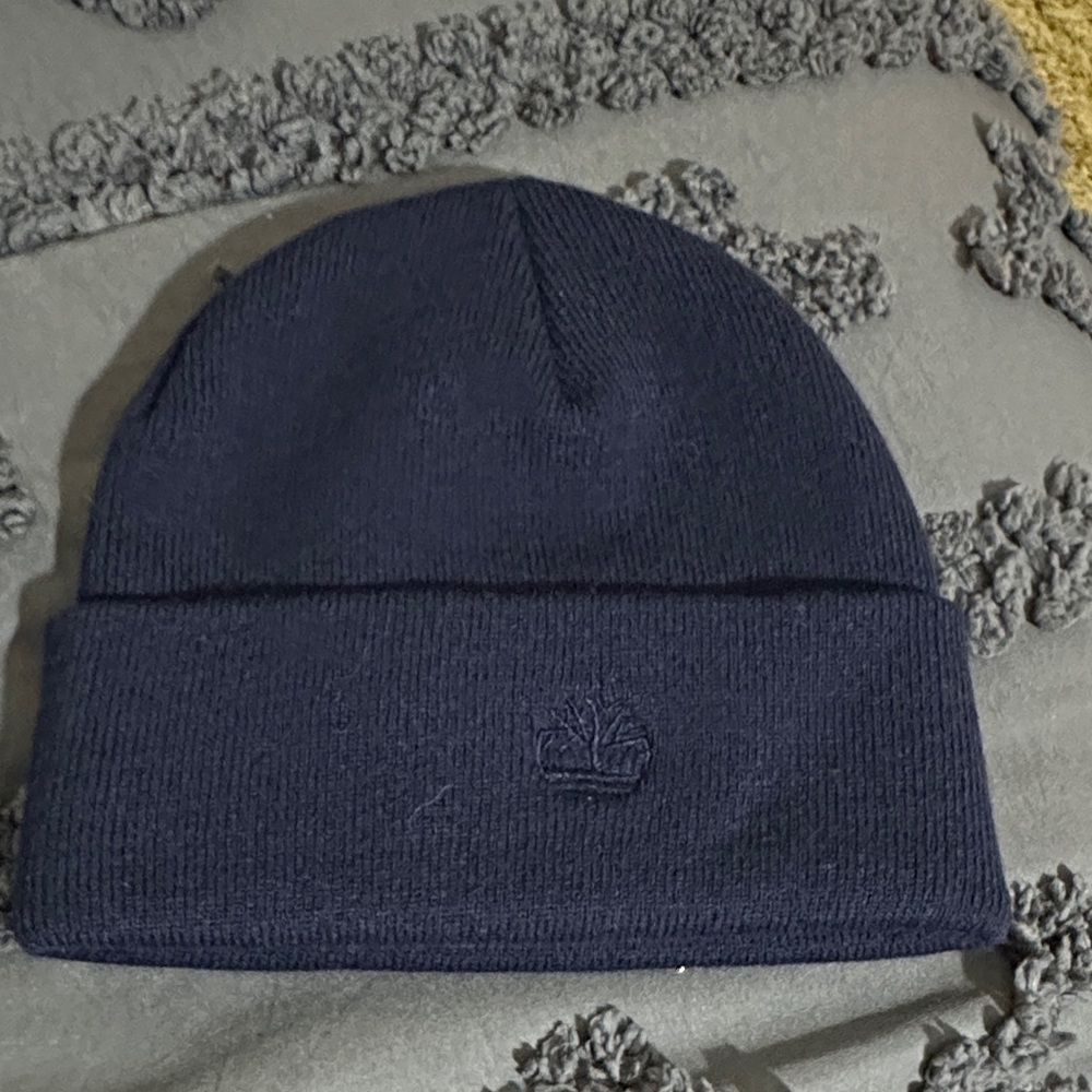 Timberland Dark Blue Knit Beanie